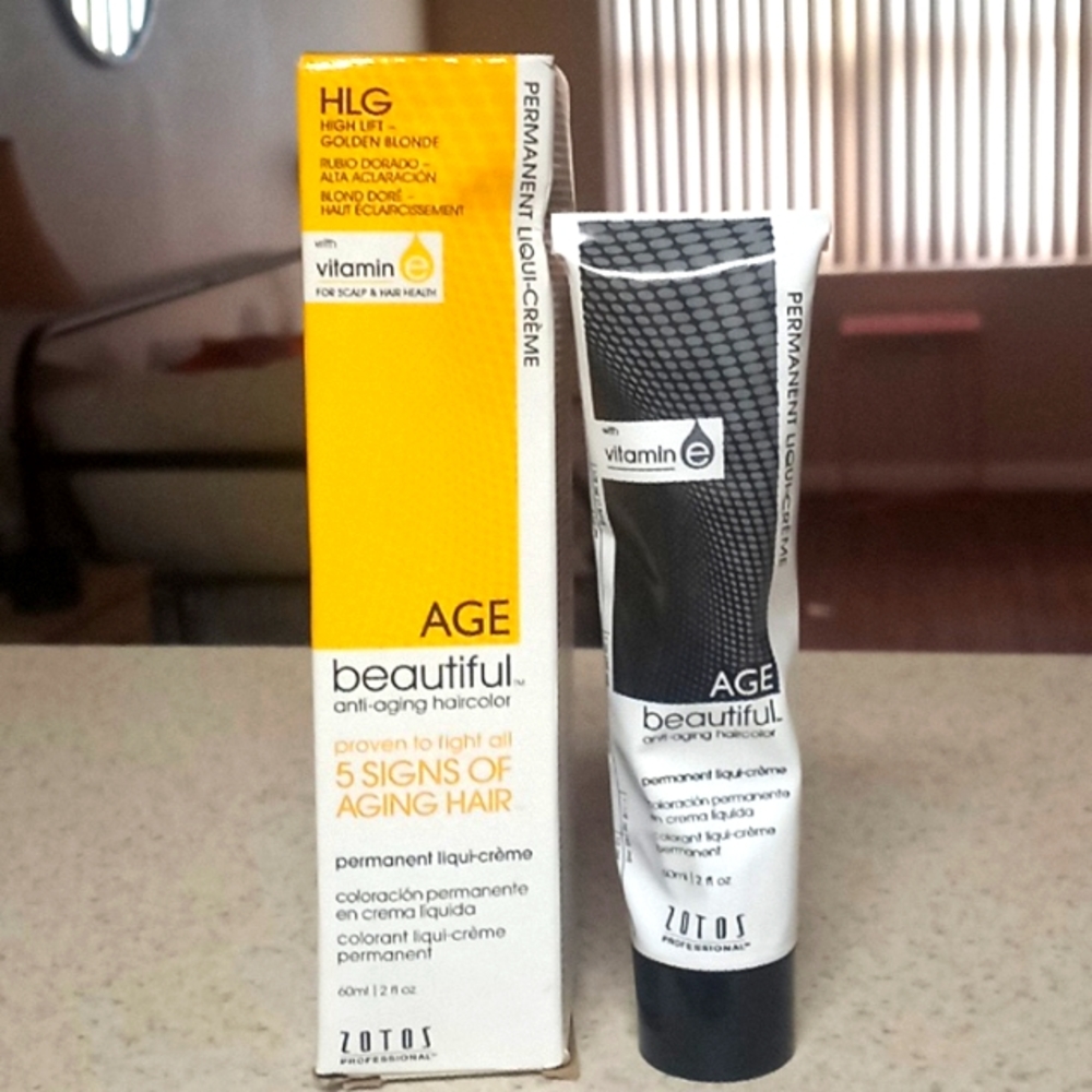 2 Zotos High Lift Golden Blonde Hair colors
